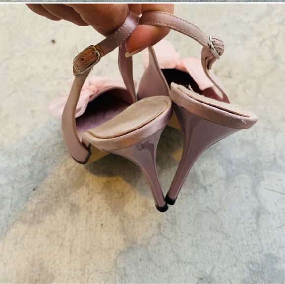 Love Calvin Klein Light Pink π©· Bow Heels with adjustable straps - Picture 3 of 7